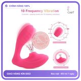 Máy Rung Vibrator G-Spot Kích Thích Âm Vật 10 chính hãng - 10 chế độ rung, sạc USB, silicone cao cấp - giao hàng che tên kín đáo