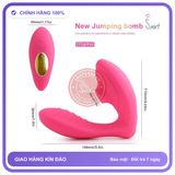 Máy Rung Vibrator G-Spot Kích Thích Âm Vật 10 chính hãng - 10 chế độ rung, sạc USB, silicone cao cấp - giao hàng che tên kín đáo