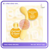 Máy Rung Điểm G Blenva Bendi Tự Uốn Cong chính hãng - 8 chế độ rung, sạc usb, rung êm không tiếng động - giao hàng che tên kín đáo