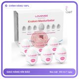 Lovense Kraken Cốc Mini Bỏ Túi Dạng Trứng chính hãng - sạc USB, chất liệu an toàn cho da, dễ vệ sinh - giao hàng che tên kín đáo
