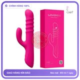 Lovense Velvo Máy Rung Thỏ Kích Thích Kép Cho chính hãng - điều khiển qua app, điều khiển từ xa, chống nước - giao hàng che tên kín đáo
