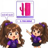 Lovense Velvo Máy Rung Thỏ Kích Thích Kép Cho chính hãng - điều khiển qua app, điều khiển từ xa, chống nước - giao hàng che tên kín đáo