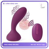 SVAKOM Julie Dụng Cụ Tình Dục Cắm Hậu Môn chính hãng - 1 chế độ rung, sạc USB, điều khiển từ xa - giao hàng che tên kín đáo