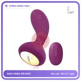 SVAKOM Julie Dụng Cụ Tình Dục Cắm Hậu Môn chính hãng - 1 chế độ rung, sạc USB, điều khiển từ xa - giao hàng che tên kín đáo