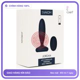 SVAKOM Jordan: Đồ Chơi Hậu Môn rung nhấp chuyển động đẩy tới và lui Đẳng chính hãng - điều khiển từ xa, rung nhấp chuyển động đẩy tới và lui tự động, chất liệu an toàn cho da - giao hàng che