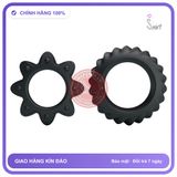 Bộ 2 Vòng Đeo Dương Vật Cockrings Flowering Giúp chính hãng - silicone mềm, chất liệu an toàn cho da, dễ vệ sinh - giao hàng che tên kín đáo