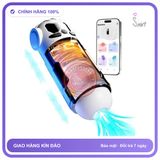 Máy Tự Động Space X Pro Đỉnh chính hãng - 9 chế độ rung, điều khiển qua app, điều khiển từ xa - giao hàng che tên kín đáo