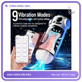 Máy Tự Động Space X Pro Đỉnh chính hãng - 9 chế độ rung, điều khiển qua app, điều khiển từ xa - giao hàng che tên kín đáo
