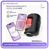 Máy Massage Nam INTOYOU Torky Rảnh Tay Động Cơ Kép Nén Xoay chính hãng - 9 chế độ rung, điều khiển qua app, rung nhấp chuyển động đẩy tới và lui tự động - giao hàng che tên kín đáo