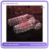 Bao Cao Su Đôn Khúc Giữa Silicone Có Quai chính hãng - có hương thơm, ôm sát cảm giác thật, chất liệu latex an toàn - giao hàng che tên hàng có sẵn