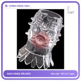 Bao Cao Su Đôn Khúc Giữa Râu Gai Hình Bạch Tuộc chính hãng - có gai nổi, ôm sát cảm giác thật, chất liệu latex an toàn - giao hàng che tên kín đáo