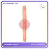 Dương Vật Giả 2 Đầu Baile Double Dones Size Khủng chính hãng - silicone y tế, chất liệu an toàn cho da, dễ vệ sinh - giao hàng che tên kín đáo