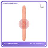 Dương Vật Giả 2 Đầu Baile Double Dones Size Khủng chính hãng - silicone y tế, chất liệu an toàn cho da, dễ vệ sinh - giao hàng che tên kín đáo