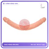 Dương Vật Giả 2 Đầu Baile Double Dones Size Khủng chính hãng - silicone y tế, chất liệu an toàn cho da, dễ vệ sinh - giao hàng che tên kín đáo