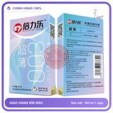 Bao Cao Su HBM 0.03mm Siêu Mỏng, Nhiều Gel chính hãng - siêu mỏng 0.03mm, nhiều gel bôi trơn, hộp 6 cái - giao hàng che tên kín đáo