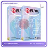 Bao Cao Su HBM 0.03mm Siêu Mỏng, Nhiều Gel chính hãng - siêu mỏng 0.03mm, nhiều gel bôi trơn, hộp 6 cái - giao hàng che tên kín đáo