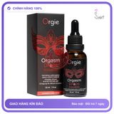 Gel Tăng Khoái Cảm Quan Hệ Bằng Miệng Orgie chính hãng - dung tích 30ml, dịu nhẹ an toàn cho da, dễ rửa sạch - giao hàng che tên kín đáo