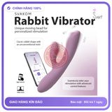 Svakom Trysta Neo Máy Rung Thỏ Bi Lăn Kích chính hãng - 3 tốc độ rung, điều khiển qua app, chống nước - giao hàng che tên kín đáo