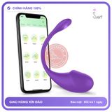 Trứng Rung Kết Nối Bluetooth Điều Khiển APP Massage Điểm G chính hãng - sạc USB, điều khiển qua app, điều khiển từ xa - giao hàng che tên kín đáo