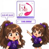 Trứng Rung Kết Nối Bluetooth Điều Khiển APP Massage Điểm G chính hãng - sạc USB, điều khiển qua app, điều khiển từ xa - giao hàng che tên kín đáo