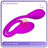 Trứng Rung 2 Đầu Dài Pretty Love Snaky Vibe chính hãng - sạc usb, silicone y tế, chất liệu an toàn cho da - giao hàng che tên kín đáo