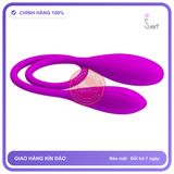 Trứng Rung 2 Đầu Dài Pretty Love Snaky Vibe chính hãng - sạc usb, silicone y tế, chất liệu an toàn cho da - giao hàng che tên kín đáo