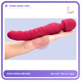 Chày Rung 2 Đầu Tỏa Nhiệt 39.5°C: Silicone Mềm chính hãng - sạc usb, có sưởi ấm, silicone y tế - giao hàng che tên kín đáo