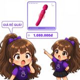 Chày Rung 2 Đầu Tỏa Nhiệt 39.5°C: Silicone Mềm chính hãng - sạc usb, có sưởi ấm, silicone y tế - giao hàng che tên kín đáo