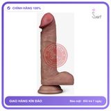 Dương Vật Giả Silicon 2 Lớp Lovetoy Nature Cock Mềm Ngoài Cứng Trong Như Thật chính hãng - silicone mềm mại, chất liệu an toàn cho da, dễ vệ sinh - giao hàng che tên kín đáo