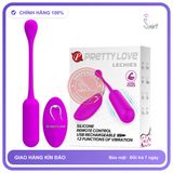 Trứng Rung Pretty Love Lechies: Rảnh Tay Hoàn Toàn chính hãng - 12 chế độ rung, sạc usb, điều khiển từ xa - giao hàng che tên kín đáo