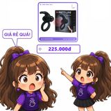 Vòng Đeo Dương Vật Rung Prerrty Love Eudora chính hãng - 1 chế độ rung, sạc USB, silicone mềm mại - giao hàng che tên kín đáo