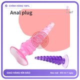 Phích Cắm Hậu Môn Silicon Hình Xoắn Ốc Butt Plug BDSM chính hãng - sạc USB, silicone mềm mại, chất liệu an toàn cho da - giao hàng che tên kín đáo