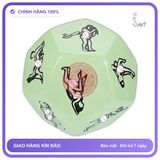 Xúc Xắc Tình Yêu 12 Mặt Tư Thế Quan chính hãng - chất liệu an toàn cho da, dễ vệ sinh, êm ái khi dùng - giao hàng che tên kín đáo