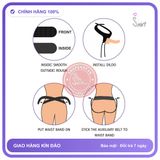 Đai Đeo Dương Vật LoveToy Ingen - Easy Strap on Set met Dildo 7 / 18 cm chính hãng - sạc USB, silicone mềm, chất liệu an toàn cho da - giao hàng che tên kín đáo