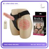 Dương Vật Giả Có Dây Đeo Baile Cho Cặp Đôi Rung chính hãng - chống nước, chất liệu an toàn cho da, dễ vệ sinh - giao hàng che tên kín đáo