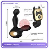 Máy Rung Cako Xoay 360 Độ – Khám Phá chính hãng - 10 chế độ rung, điều khiển từ xa, có sưởi ấm - giao hàng che tên kín đáo