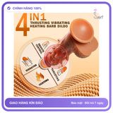 Dương Vật Giả Silicon Gai rung nhấp chuyển động đẩy tới và lui Sưởi Ấm chính hãng - điều khiển từ xa, rung nhấp chuyển động đẩy tới và lui tự động, có sưởi ấm - giao hàng che tên kín đáo