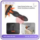 Plug rung nhấp chuyển động đẩy tới và lui GS463 Máy Massage Tuyến Tiền Liệt GS463 Máy Massage Tuyến Tiền Liệt Điều Khiển App Bluetooth chính hãng - 3 tốc độ rung, sạc usb, điều khiển qua app