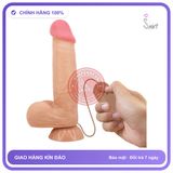 Dương Vật Giả Pretty Love Cass Có Rung, Đế Hút Size 8.5 chính hãng - sạc USB, silicone cao cấp, chất liệu an toàn cho da - giao hàng che tên kín đáo