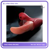 Lưỡi Liếm Massage Jiuuy Amy Đa Năng Chính Hãng - 7 chế độ rung, sạc USB, silicone cao cấp - giao hàng che tên kín đáo