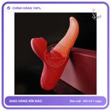 Lưỡi Liếm Massage Jiuuy Amy Đa Năng Chính Hãng - 7 chế độ rung, sạc USB, silicone cao cấp - giao hàng che tên kín đáo