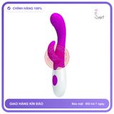 Máy Massage Điểm G Pretty Love Bruno 7 Chế chính hãng - 7 chế độ rung, sạc USB, silicone cao cấp - giao hàng che tên kín đáo