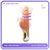 Dương Vật Giả Indulge Emperor Cầm Tay Rung Ngoáy chính hãng - 3 chế độ rung, sạc USB, silicone y tế - giao hàng che tên kín đáo