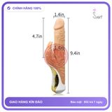 Dương Vật Giả Indulge Emperor Cầm Tay Rung Ngoáy chính hãng - 3 chế độ rung, sạc USB, silicone y tế - giao hàng che tên kín đáo