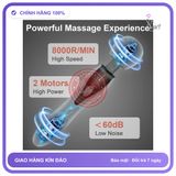 Chày Rung 2 Đầu Gusdun Gentleman AV Stick chính hãng - sạc USB, silicone mềm mại, chất liệu an toàn cho da - giao hàng che tên kín đáo