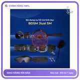 Bộ Dụng Cụ 50 Sắc Thái 10 Món BDSM Jiuai SM chính hãng - chất liệu an toàn cho da, dễ vệ sinh, êm ái khi dùng - giao hàng che tên kín đáo