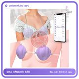 Máy Rung Massage Ngực Sexyrose Rita Chạm Đến Cảm chính hãng - 9 chế độ rung, điều khiển qua app, điều khiển từ xa - giao hàng che tên kín đáo