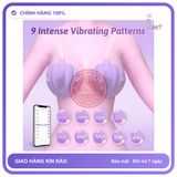 Máy Rung Massage Ngực Sexyrose Rita Chạm Đến Cảm chính hãng - 9 chế độ rung, điều khiển qua app, điều khiển từ xa - giao hàng che tên kín đáo