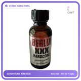 (Che Tên) Poppers Mỹ BERLIN XXX HARDCORE 30ml - Leather Stripper Hộp Trắng Kín