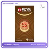 Bao Cao Su HBM 55mm Large, Size Lớn chính hãng - siêu mỏng, hộp 10 cái, có hương thơm - giao hàng che tên kín đáo